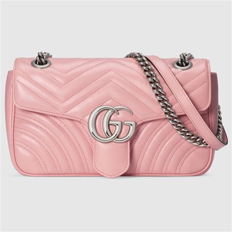 gucci borsa marmont rosa|gucci borse marmont.